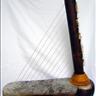 Figure 6: Another kind of the revived Harp based on the cameo of the Taq Bostan, Kerman Shah