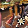 Figure 4: The kamānche’s player in the Shah Abbas Safavid’s banquette (17th century)