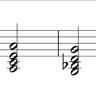 شکل 63: نمونه ای از وصل آکوردها و تشکیل موسیقی هارمونیک