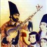 Figure 1: Aqa Ali Akbar Khan Farahani, the great tar player from the time of Naser al-din Shah